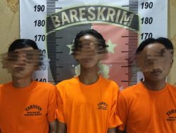 Polsek Pasar Kemis Polresta Tangerang Bekuk Tiga Orang Pelaku Pencurian