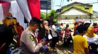 Polres Metro Jakarta Utara Gelar Vaksinasi Booster di kampung bahari Tanjung priok