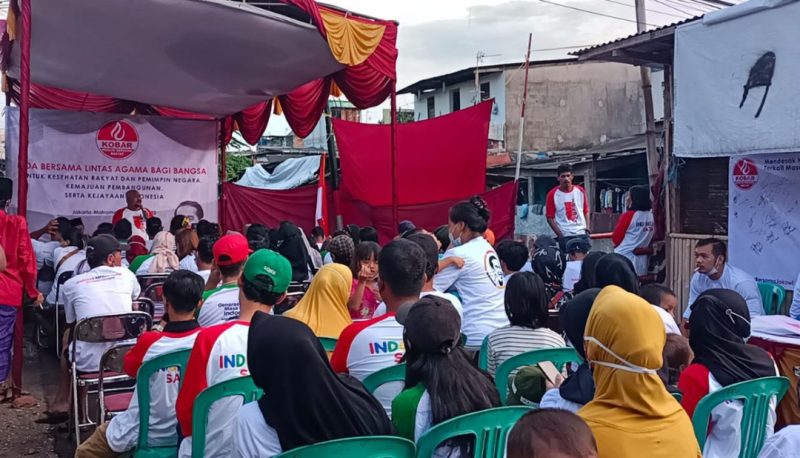 Relawan Jokowi 'KOBAR' Gelar Doa Lintas Agama Bagi Bangsa