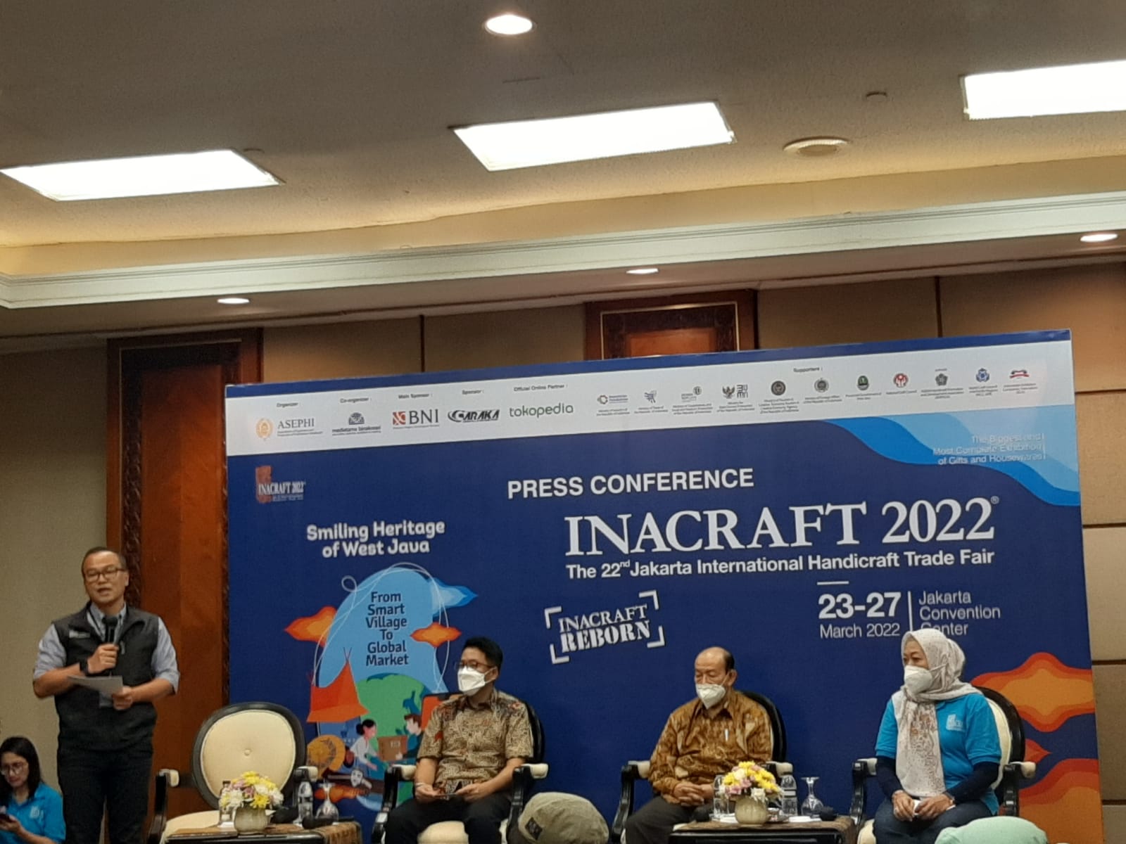 The Jakarta Internasional Handicraft Trade Fair (INACRAFT 2022) ,23 - 27 Maret 2022