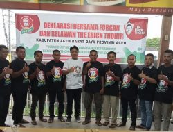 Forum Relawan Ganjar (ForGan) Lakukan Sosialisasi Duet Ganjar Pranowo - Erick Thohir Capres-Cawapres 2024