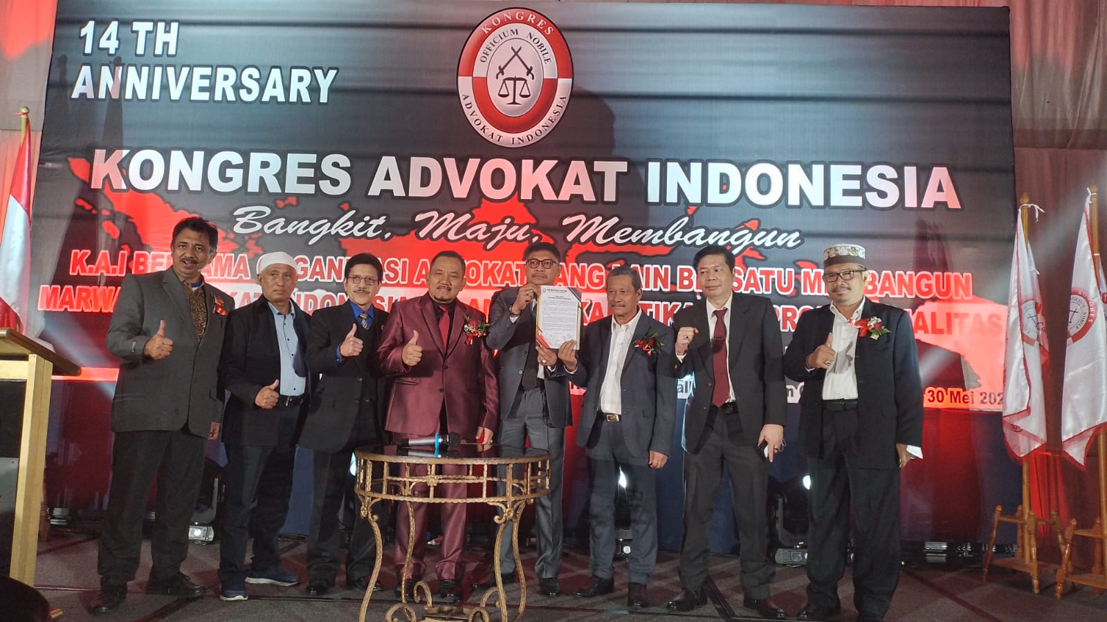 Kongres Advokat Indonesia (KAI) merayakan HUT ke 14