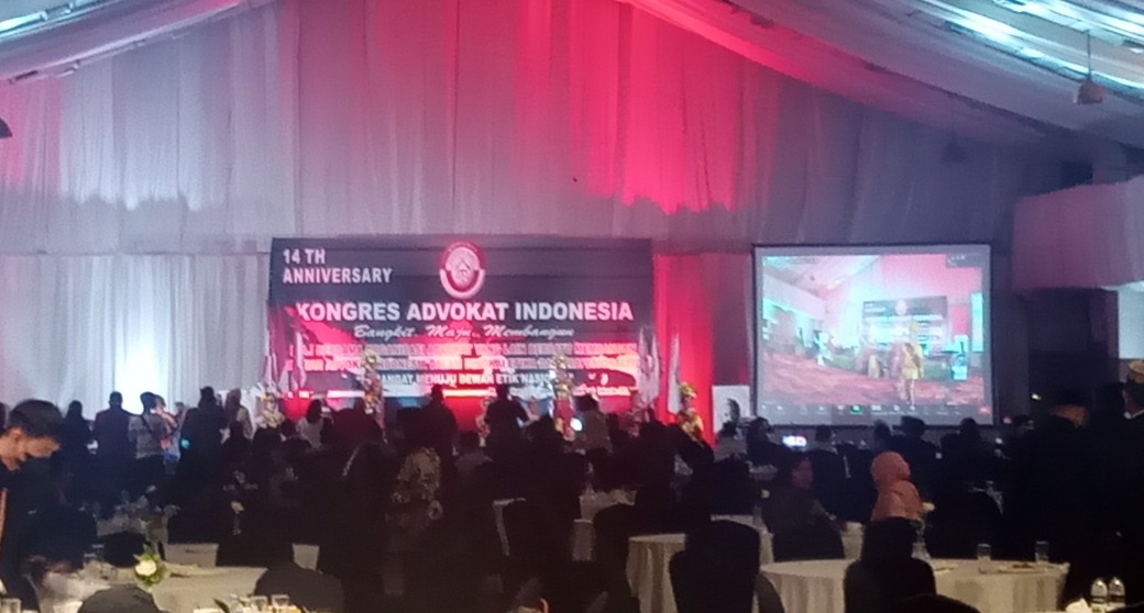 HUT Ke 14 Kongres Advokat Indonesia KAI , Kuat Maju Membangun