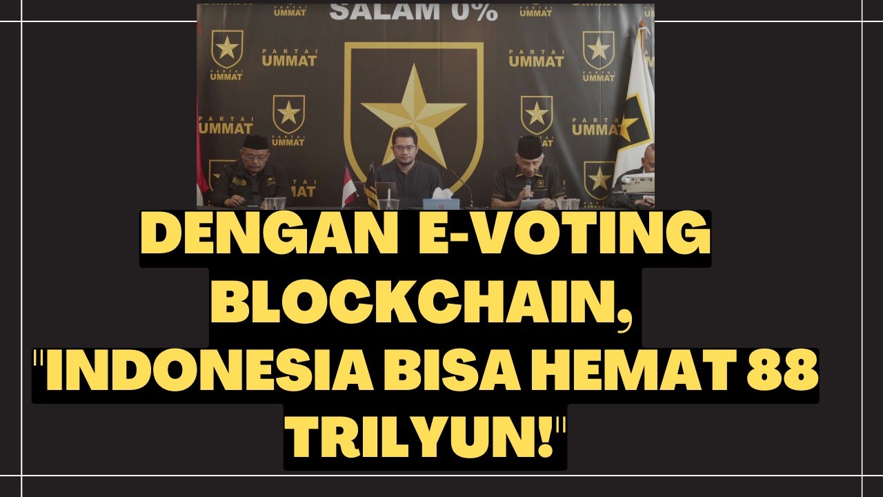 Partai Ummat Temui KPU Jelaskan E-Voting Berbasis Blockchain