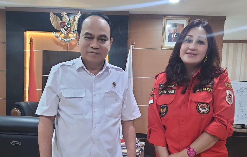 Setya Kita Pancasila Silaturahmi dengan Wakil Menteri Desa RI Budi Arie Setiadi 