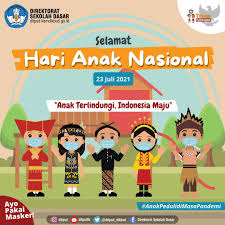 Peringati Hari Anak Nasional, Wapres Harapkan Anak Indonesia Terus Ukir Prestasi 