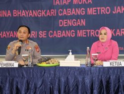 Kapolres Metro Jakarta Barat Ingatkan Bhayangkari Hidup Sederhana dan Dukung Tugas Suami