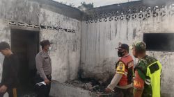 Polsek Serbalawan Resor Simalungun Sigap Bantu Evakuasi Korban Kebakaran