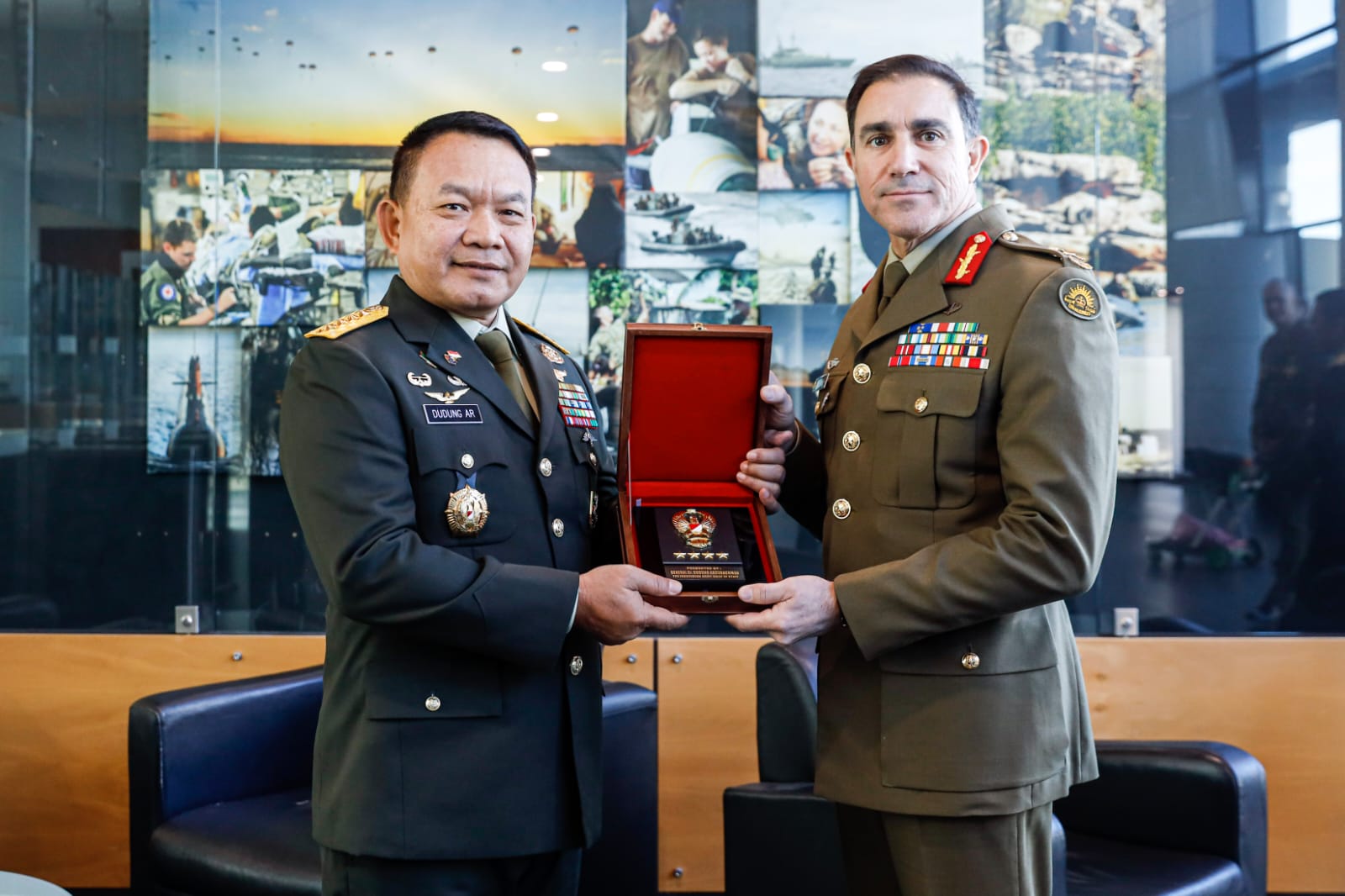 TNI AD dan Angkatan Darat Australia Optimis Meningkatkan Kualitas Kerja Sama Militer