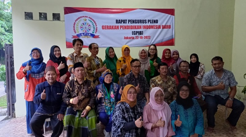 Rapat Pleno  Pengurus Gerakan Pendidikan Indonesia Baru  GPIB  