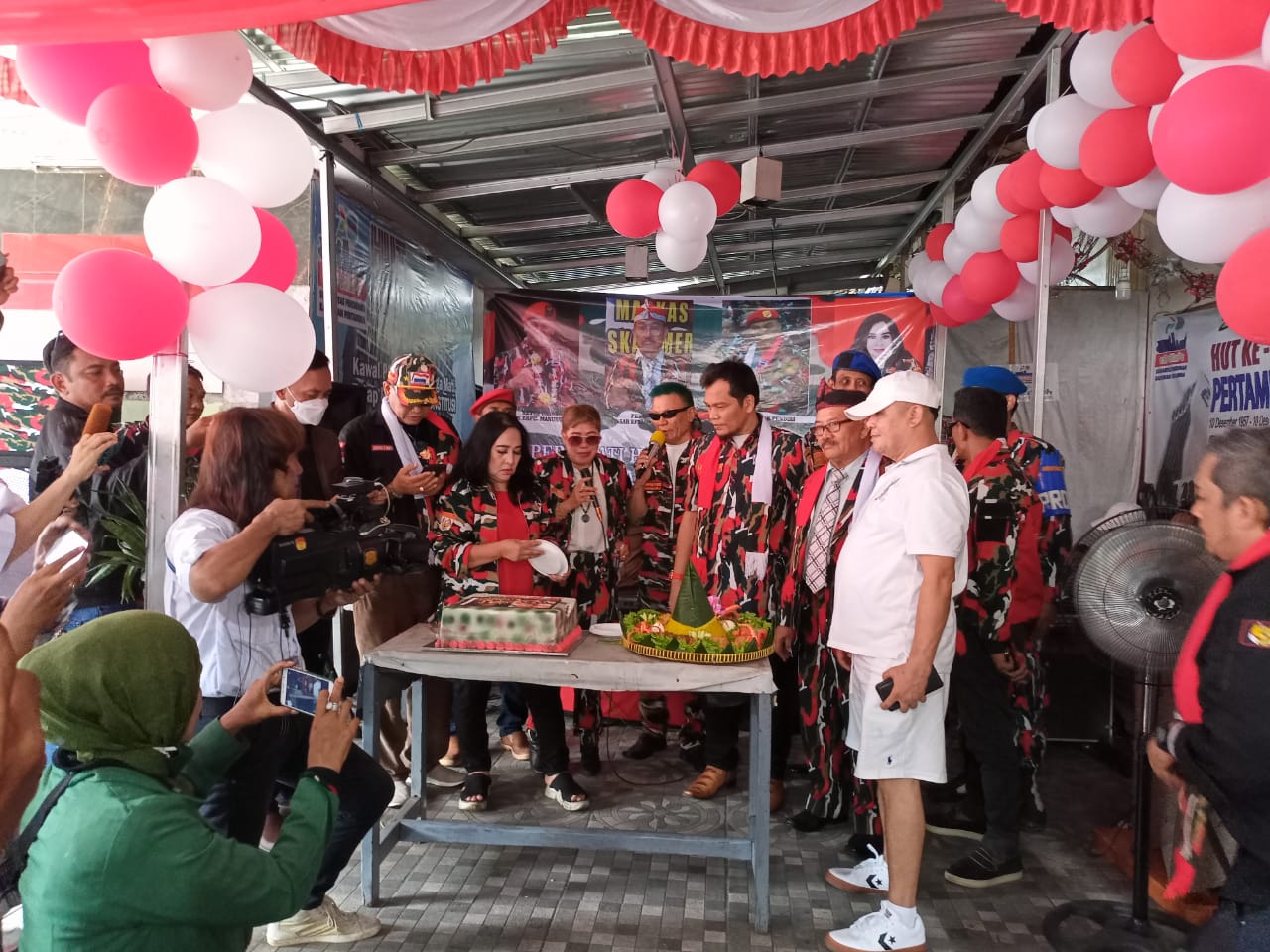 Milad Laskar Merah Putih ke 22 Tahun Di Mabes LMP Jatinegara Jakarta Timur 