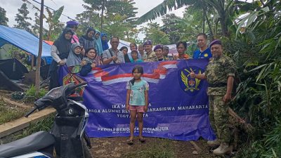 Aksi Kemanusiaan IKA MAHAKARTA Yogyakarta Peduli Bencana Cianjur