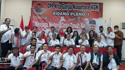 DPP Kita Ganjar Nusantara KGN Menggelar Rapat Pleno I