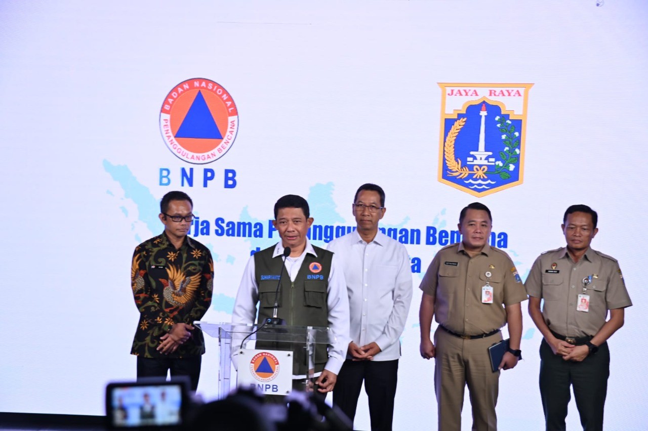 Kepala BNPB dan Pj Gubernur DKI Koordinasi Mitigasi dan Kesiapsiagaan, Antisipasi Potensi Bencana Wilayah Jakarta