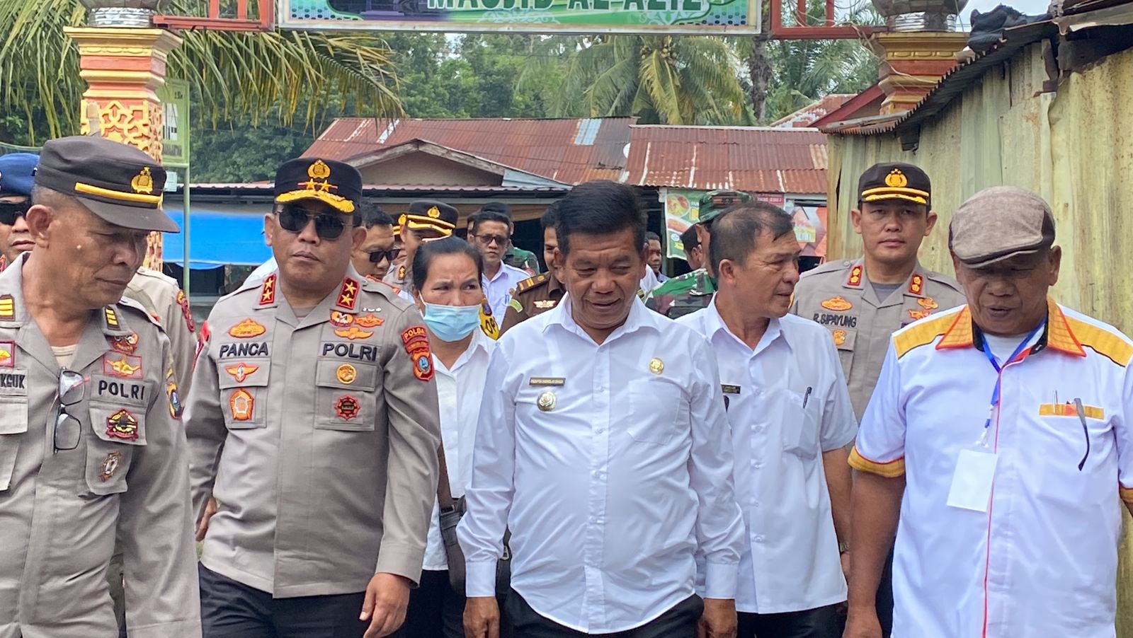 Kapolres Dampingi Kunjungan Kapoldasu, "Pilpanag Simalungun Harus Menjadi Contoh
