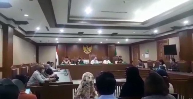 Sidang Rapat Pencocokan Piutang PT Multi Karya Utama Abadi Di Pengadilan Negeri Jakpus