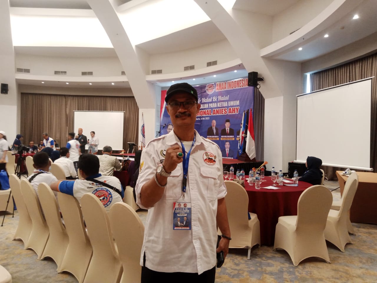 Jamal Abdul Kadir Ketua Umum MAS'AB Berkeyakinan Bahwa Jika Anis Berpasangan Dengan Ahy Peluang Menang Cukup Besar