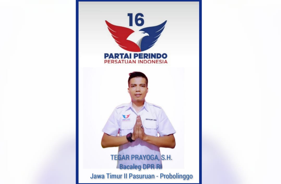 Tegar Prayoga Bacaleg DPR-RI Dapil jawa timur 2 Siap Maju di Dapil III Jawa Tengah