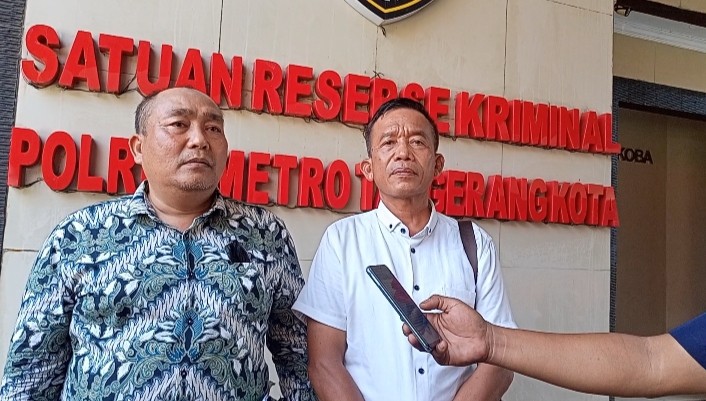 Kuasa Hukum Sucipto Dari Kantor BISMARAYA & PARTNER Budi Setiyo Utomo Kunjungi Polres Metro Kota Tangerang