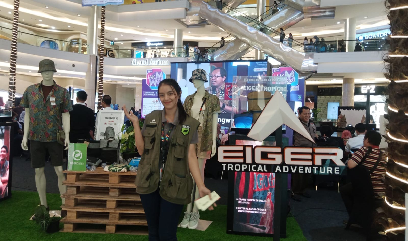 Jakarta Marketing Week 2023 , Langkah Global EIGER Membuka Toko di Swiss