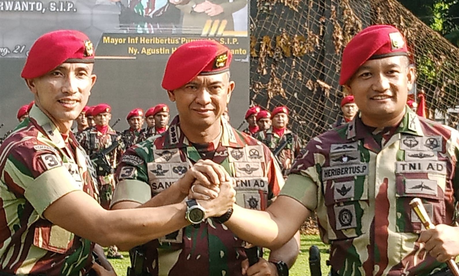 Sertijab Mayor Doni Fransisco Kepada Mayor Herbirtus Purwanto 