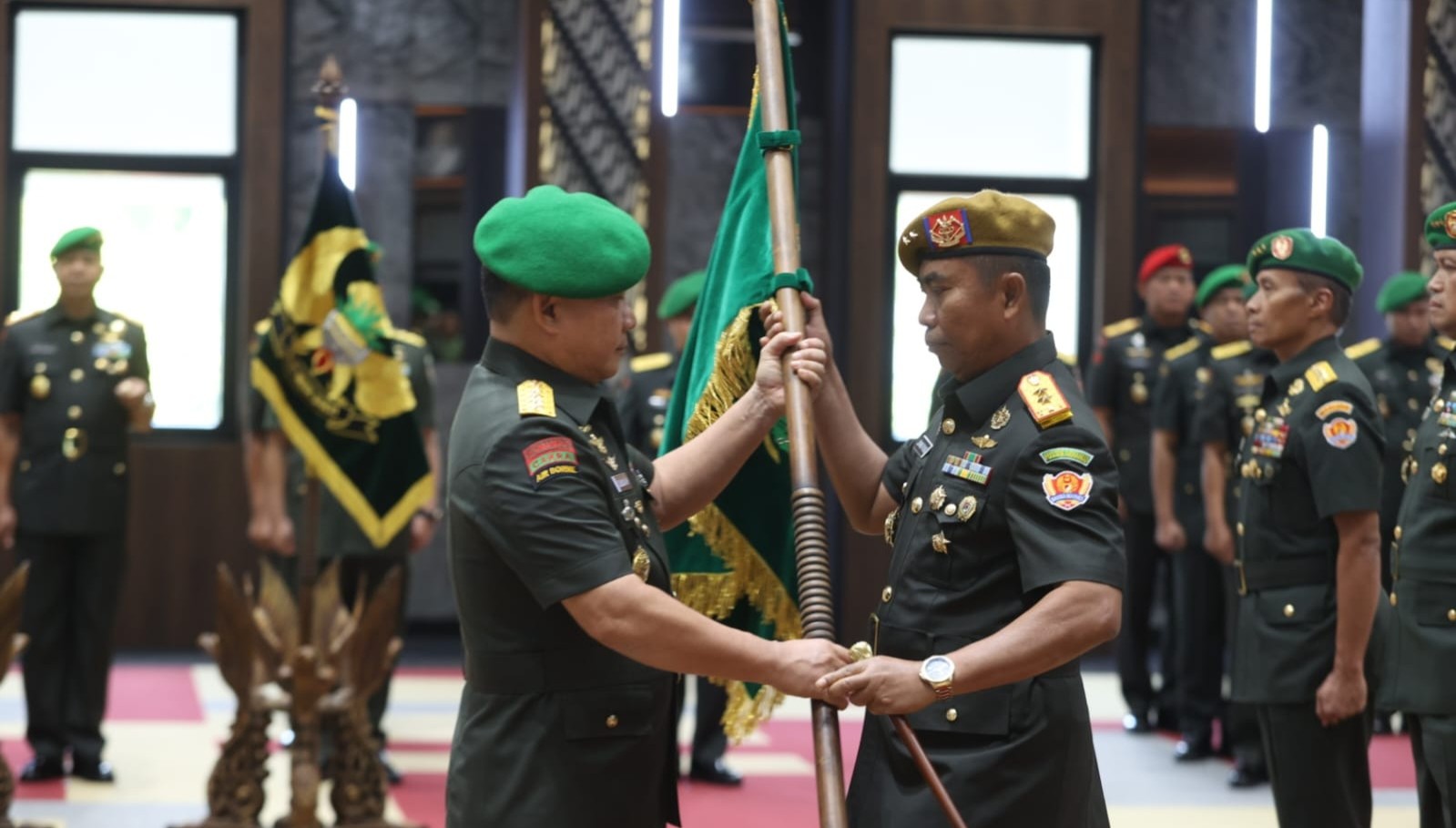 Kasad Pimpin Sertijab Koorsahli Kasad, Kapuskesad dan Danpussenarhanud