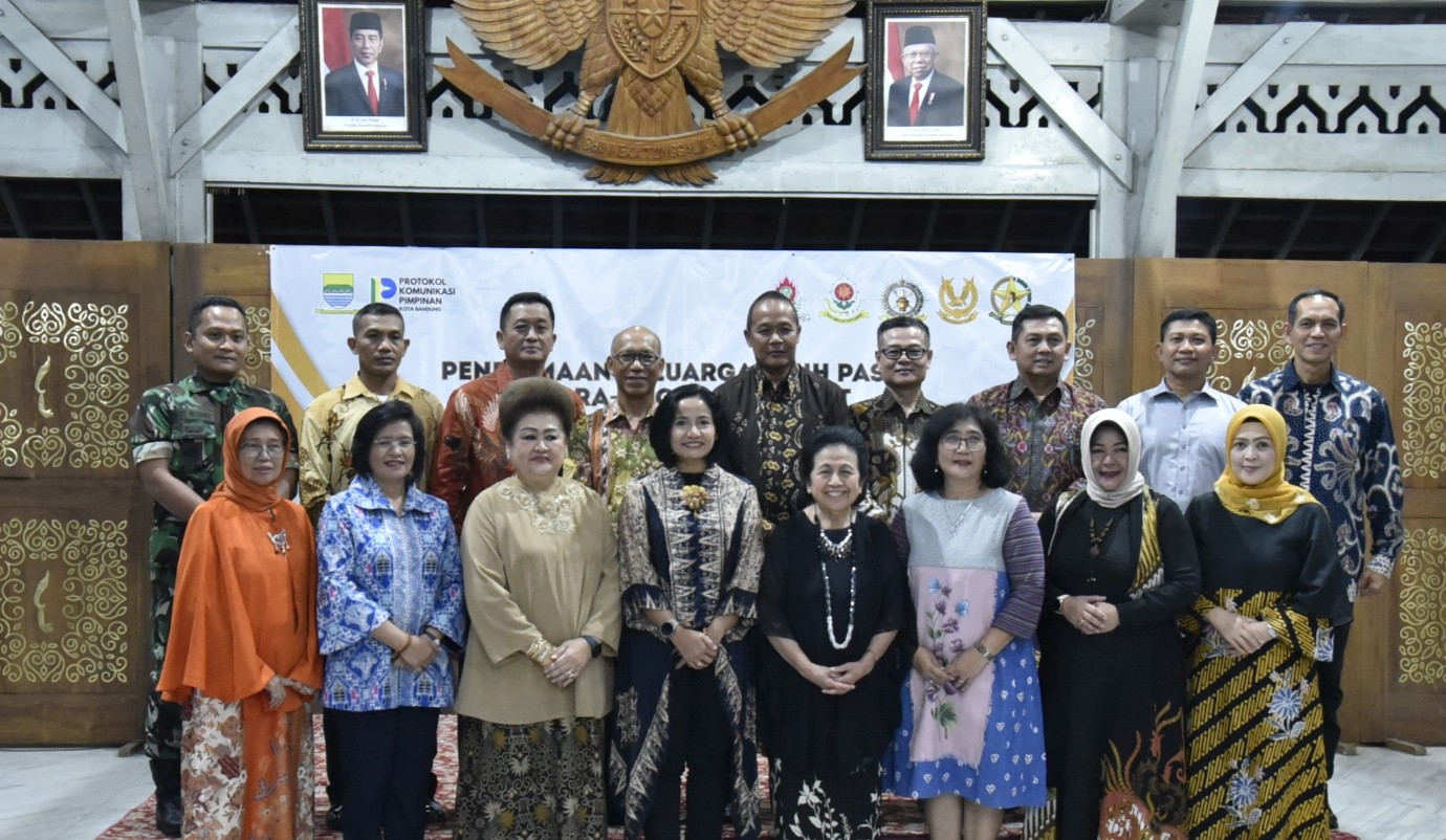 Komandan Lanal Bandung Hadiri Acara Silaturahmi Perwira Siswa Negara-Negara Sahabat Sesko TNI