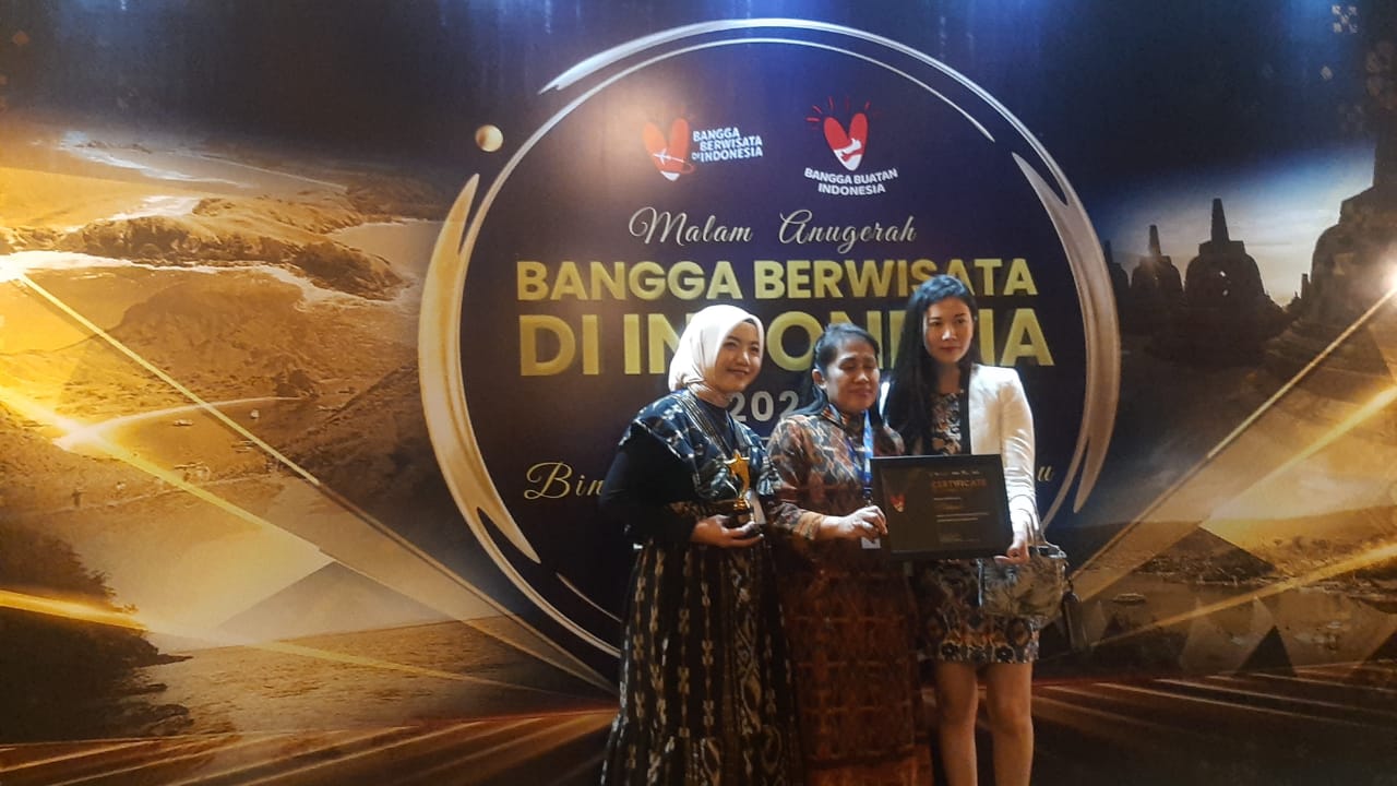 Produk Maharati Raih Penghargaan di Malam Anugerah Bangga Berwisata di Indonesia 2023