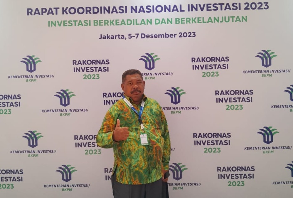 DPM PTSP Provinsi Papua Barat  Hadiri Rakornas Investasi 2023 