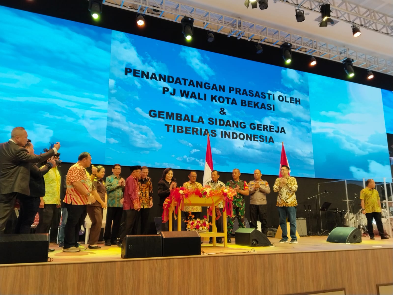Peresmian Gedung Tiberias Bekasi Town square, Kota Bekasi Sebagai Kota Toleran Antar Umat Beragama