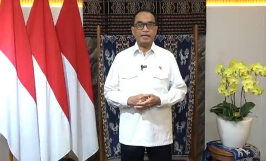 Menhub Budi Karya Ucapkan selamat Hari Bhayangkara ke 78