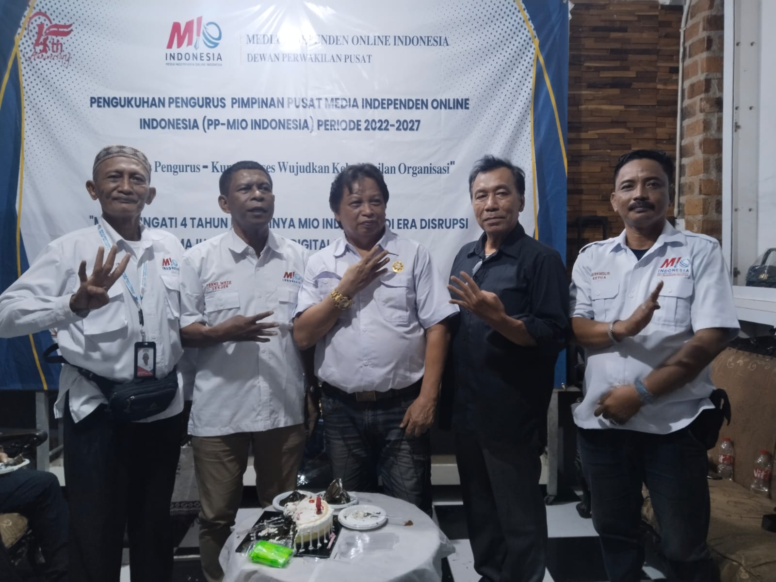 MIO Indonesia Rayakan HUT Ke 4 dengan Tasyakuran dan Konsolidasi Penguatan Organisasi