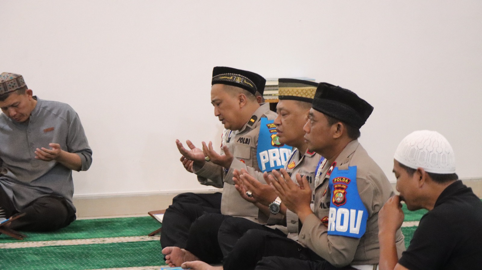 Propam Polres Metro Jakarta Timur Gelar Doa Bersama Sambut Nifsu Sya'ban