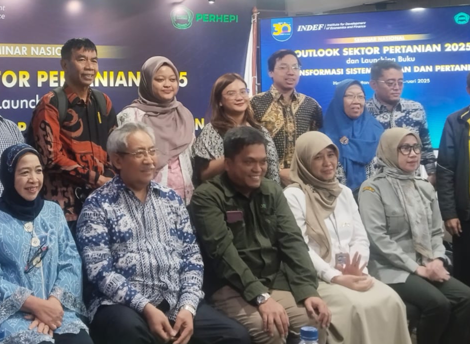 Outlook Sektor Pertanian 2025 dan Launching Buku "Transformasi Sistem Pangan Dan Pertanian "