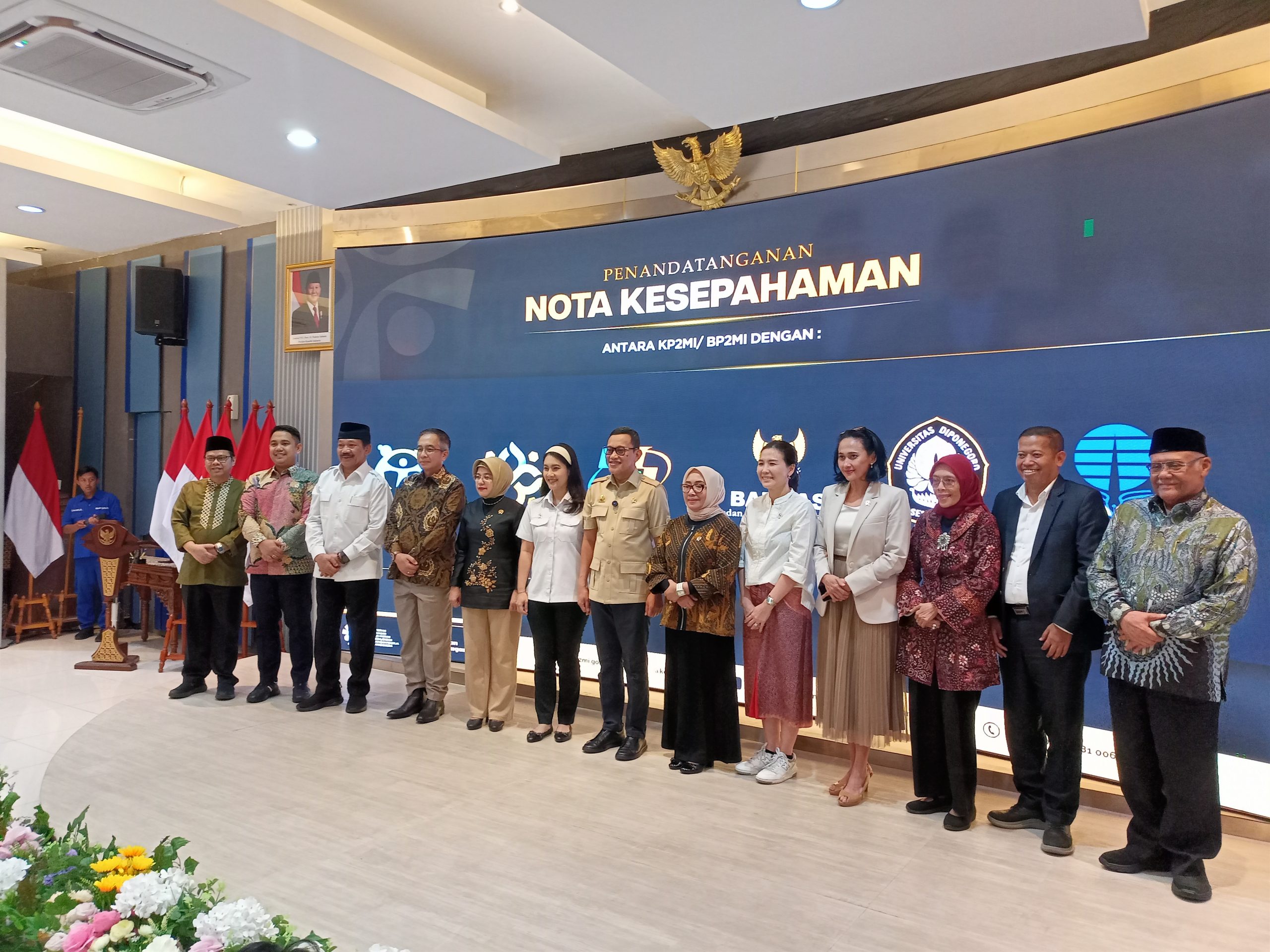 KP2MI Menandatangani Nota Kesepakatan Bersama Stakeholder