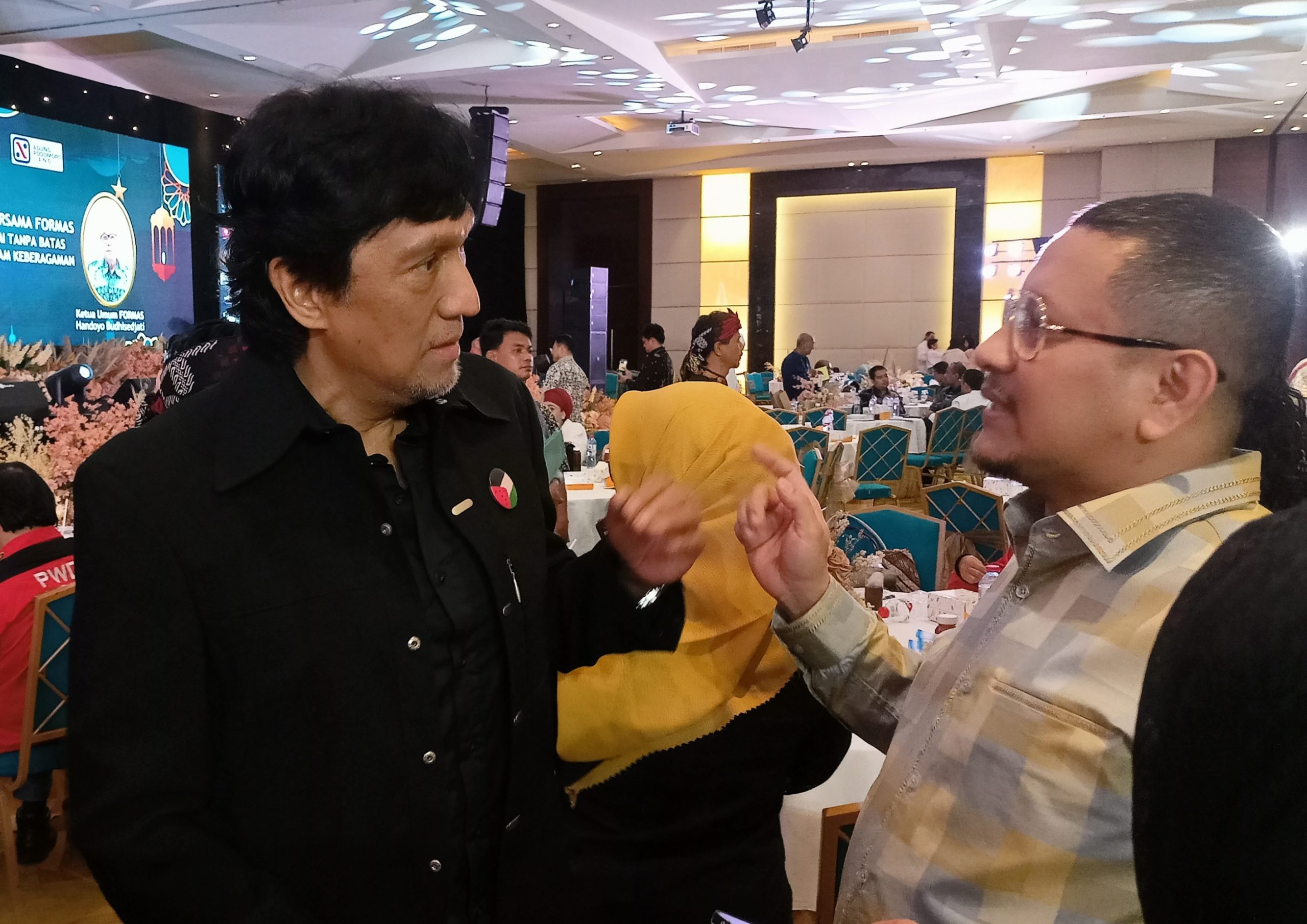 Ikang Fawzi Hadiri Acara Lebaran Bersama Forum Masyarakat Indonesia Emas (Formas)