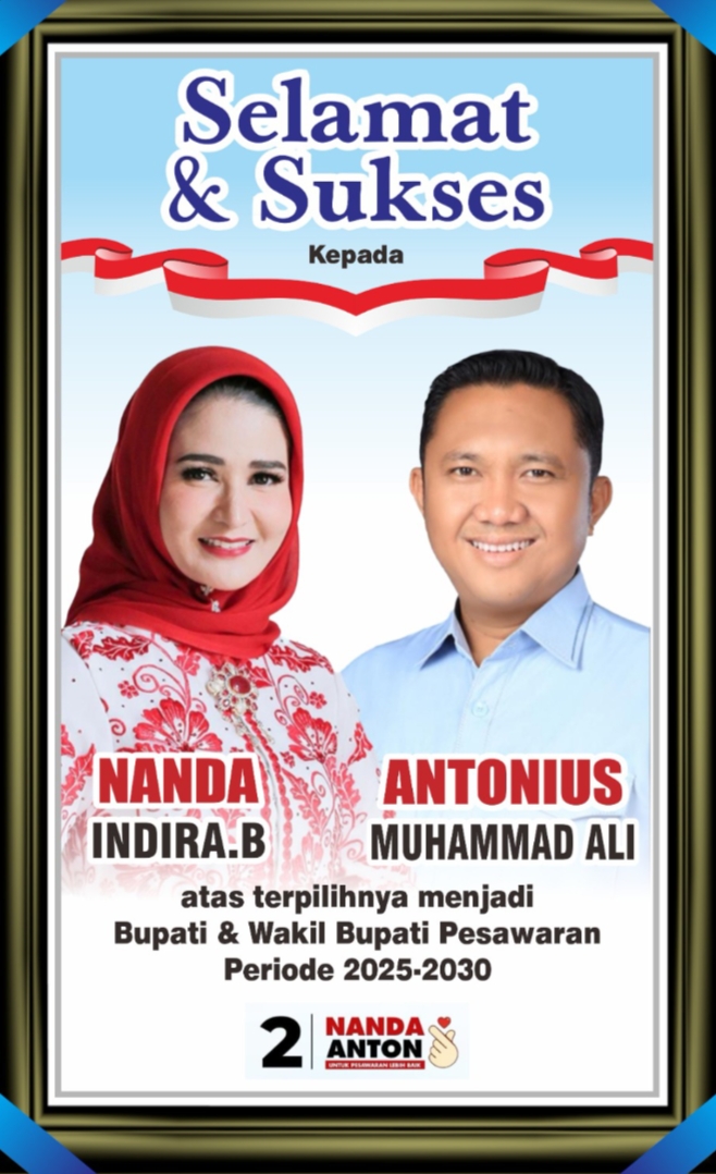 FMPB Ucapkan Selamat: Nanda–Anton Unggul di Hitung Cepat PSU Pesawaran