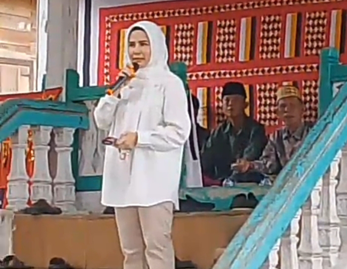 Kampanye Terbuka Nanda–Anton mendapatkan antusias masyarakat Kecamatan Gedong Tataan