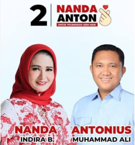 Seluruh Tim Relawan dan Partai Pendukung All Out Menangkan Nanda-Anton di PSU 24 Mei 2025