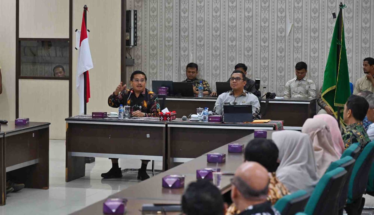 Sejalan dengan Visi Misi Gubernur, Sekda Sumut Puji Program Strategis BPSDM