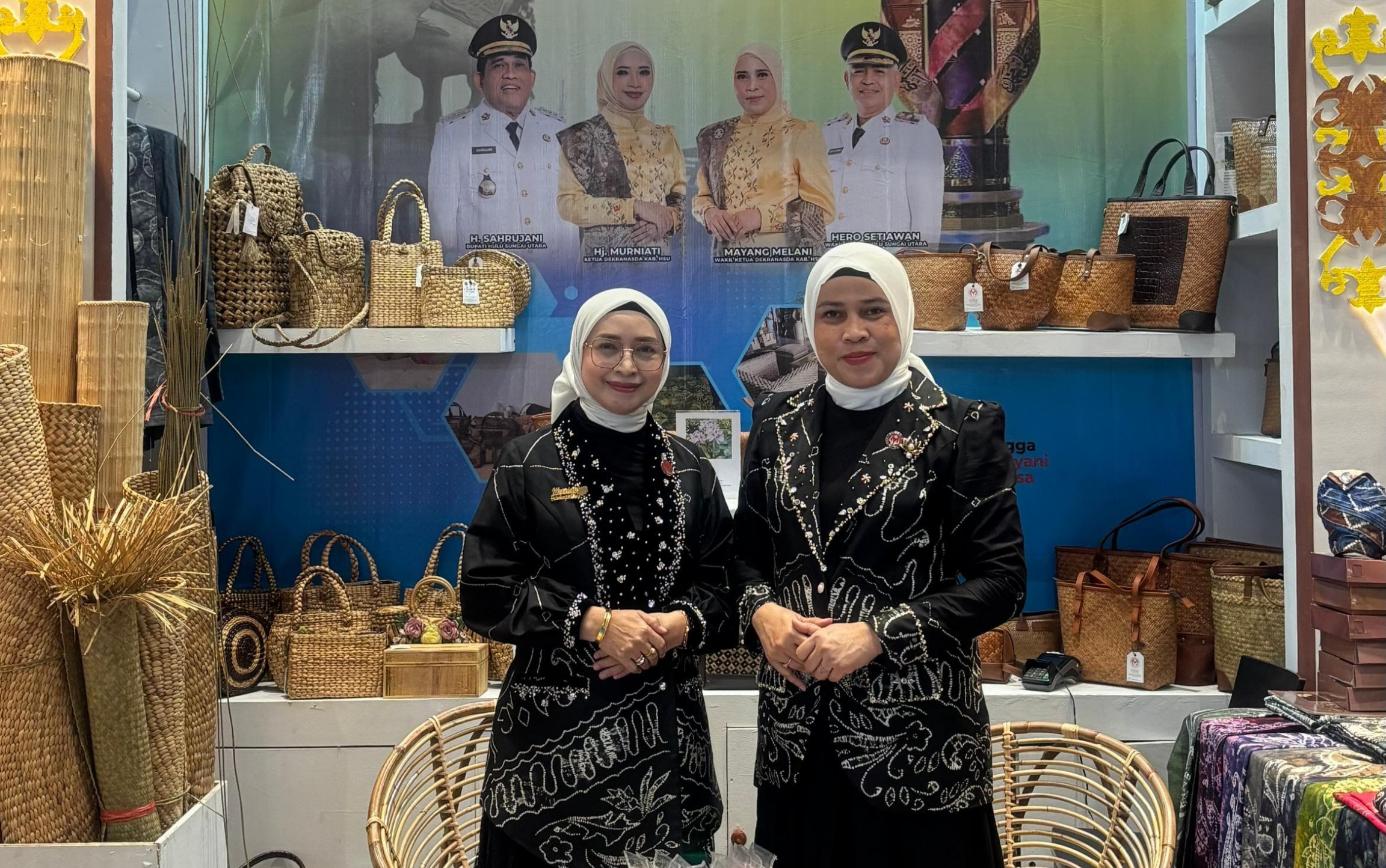 Dekranasda HSU Tampilkan Produk Unggulan Di INACRAFT 2025