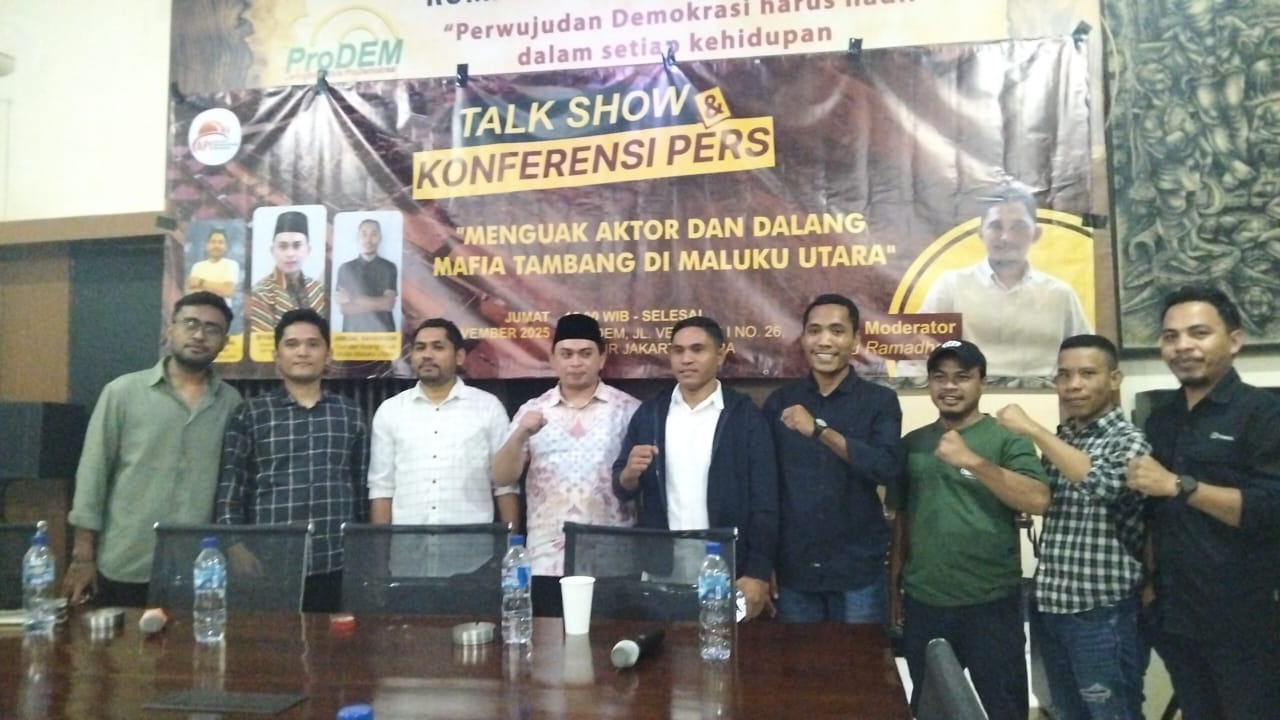 Anatomi Indonesia Soroti Dugaan Mafia Tambang, Pelabuhan Ilegal, hingga Keterlibatan Oknum Inspektur ESDM di Maluku Utara