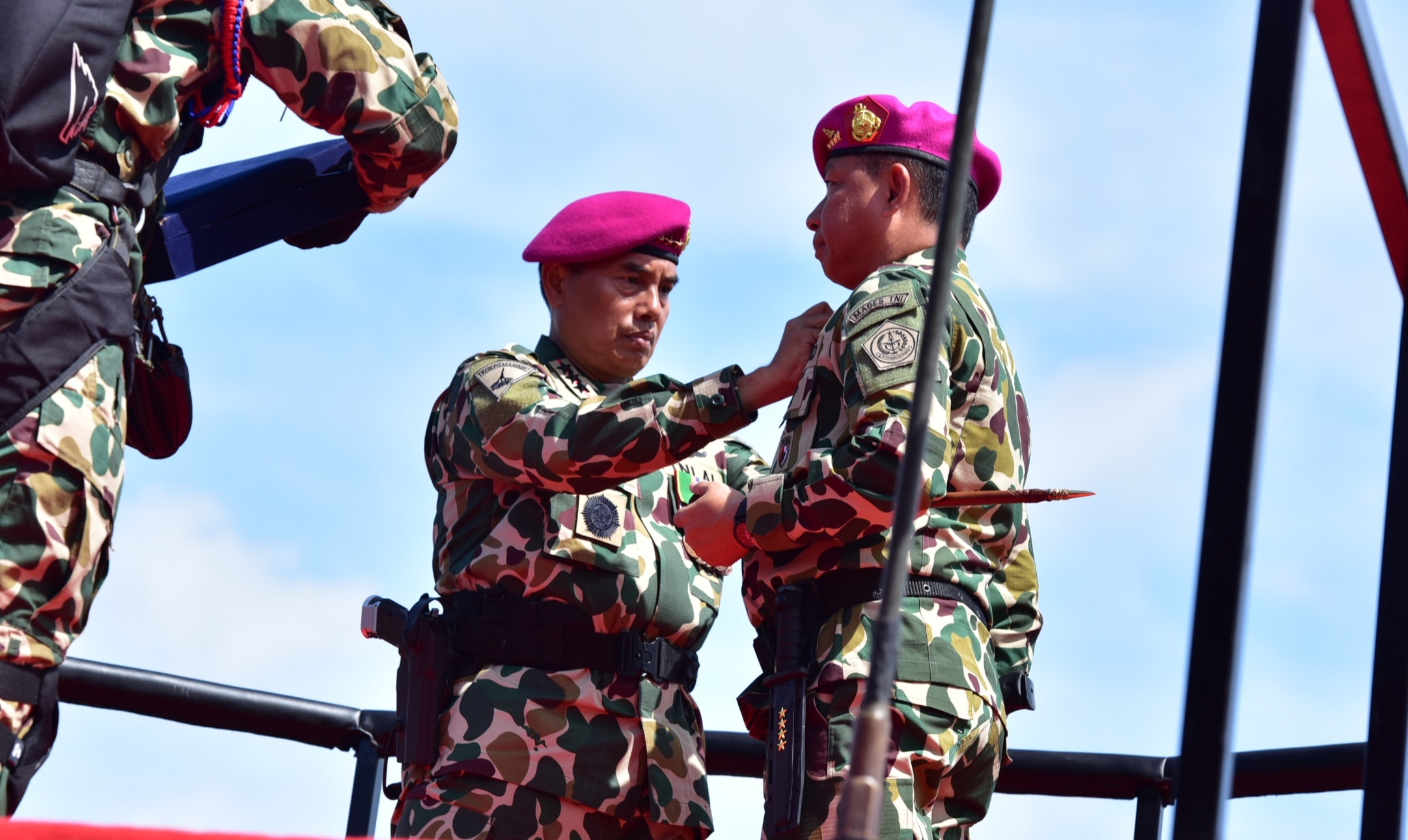 Jendral TNI Agus Subiyanto Resmi Jadi Warga Kehormatan ke 49 di Hut ke 80 Korps Marinir