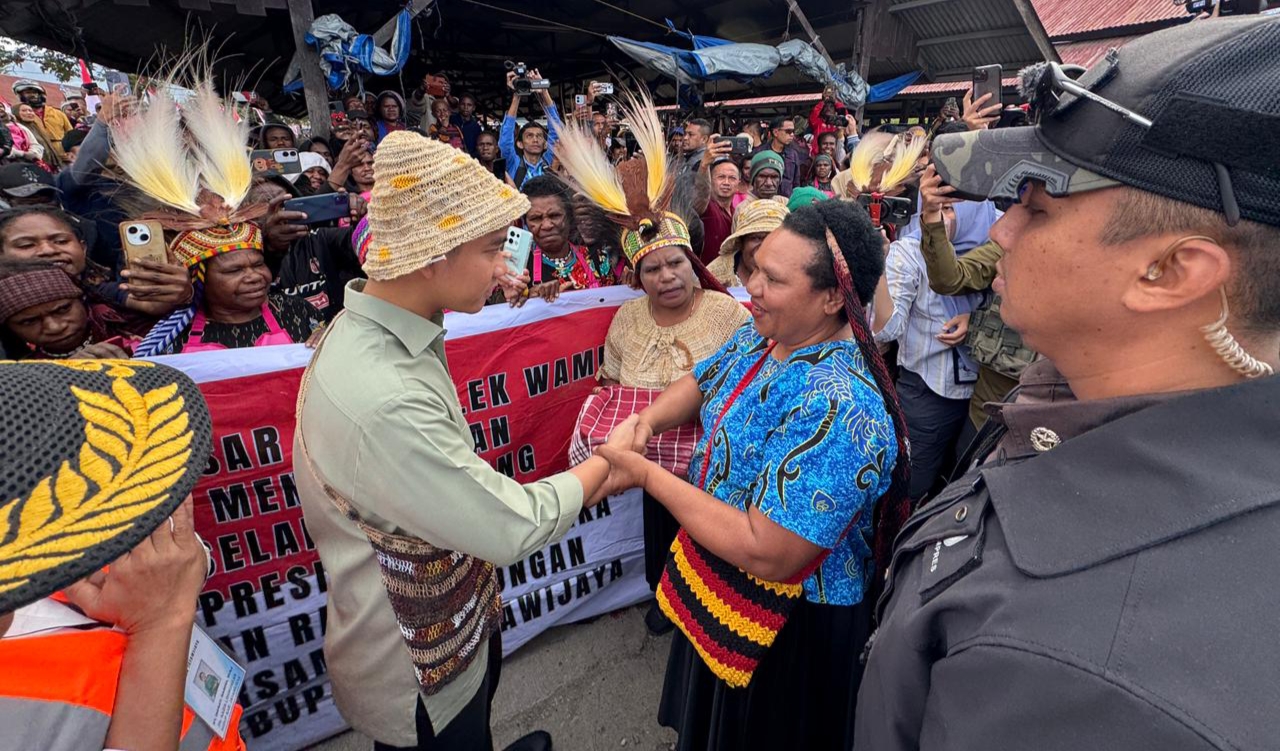 Tinjau Pasar Potikelek Wamena, Wapres Dukung Peran Mama-Mama Penopang Ekonomi Keluarga