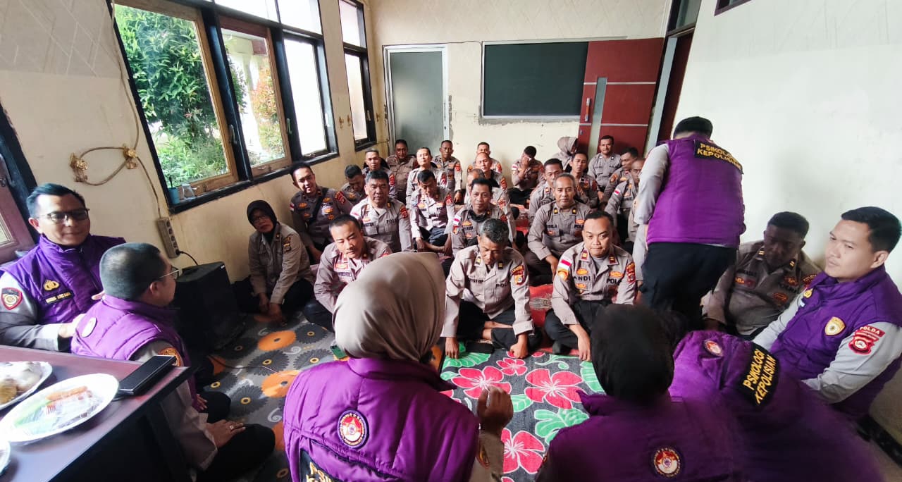 Mabes Polri Gelar Trauma Healing untuk Personel Polres Aceh Tamiang Pascabencana Banjir