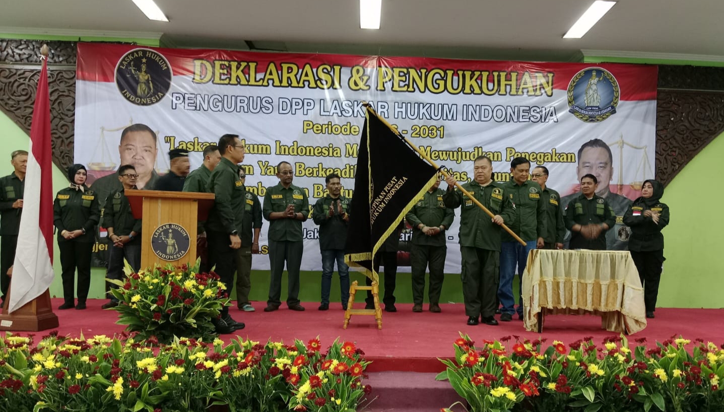 Laskar Hukum Indonesia Kukuhkan Pengurus DPP 2026–2031, Tegaskan Komitmen Penegakan Hukum Berkeadilan