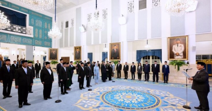 Presiden Prabowo Lantik 16 Anggota Dewan Energi Nasional Periode 2026–2030