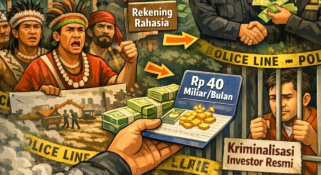 Mengurai Aliran Dana Emas Ilegal: Dari Temuan PPATK hingga Jeritan Masyarakat Adat Keerom