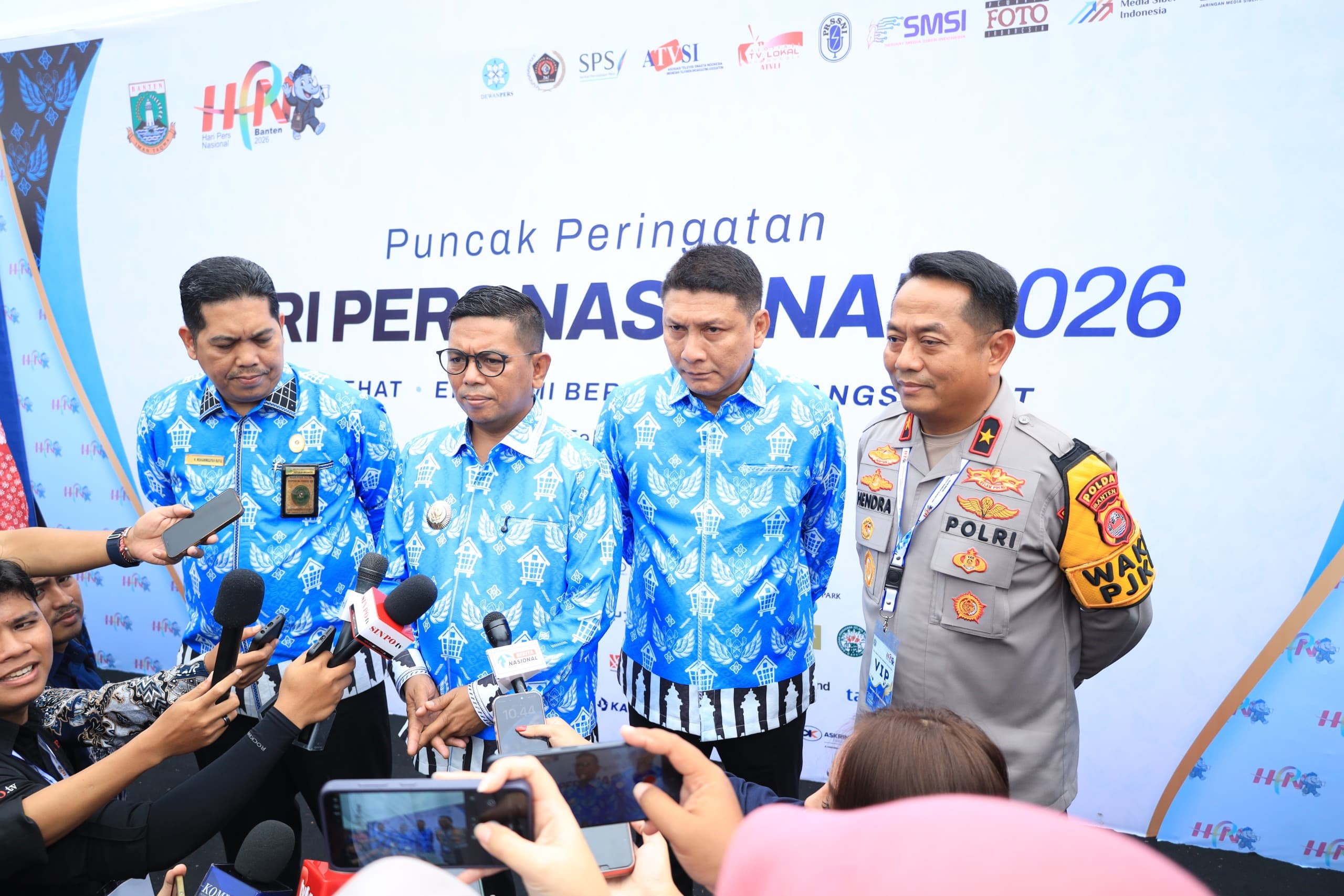 HPN 2026 di Banten, Gubernur Andra Soni Tegaskan Pers Pilar Demokrasi dan Mitra Pembangunan