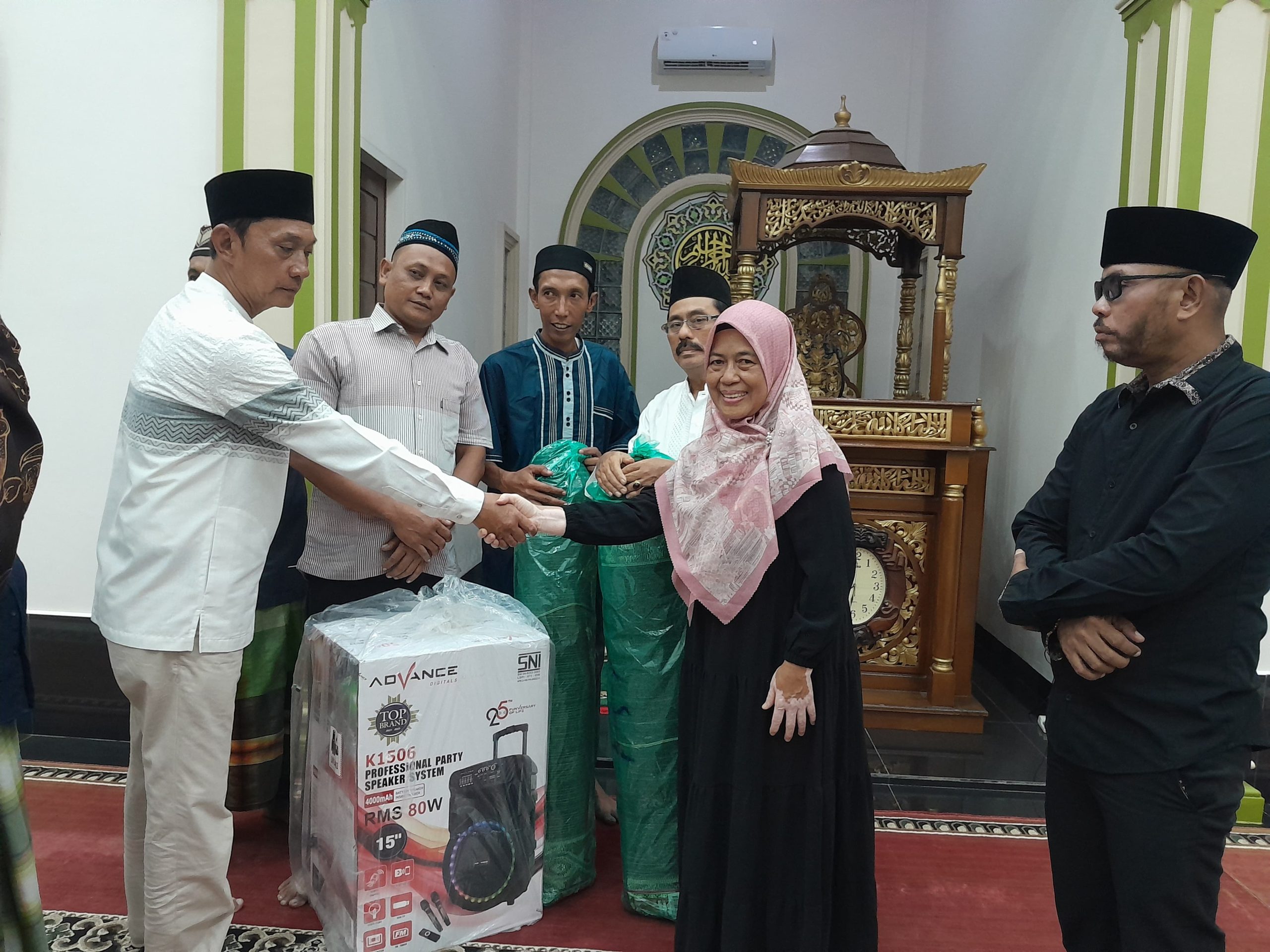 Tim III Safari Ramadhan Pemkab.Simalungun Kunjungi Masjid Nur Hidayah Nagori Naga Dolok